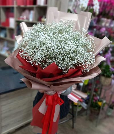 Букет цветов из: Гипсофила в Бродовом