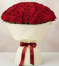 Букет 101 Красная роза Милано в Бродовом