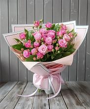 Букет Розовый кустик #REPLACE_PRED# Бродовом