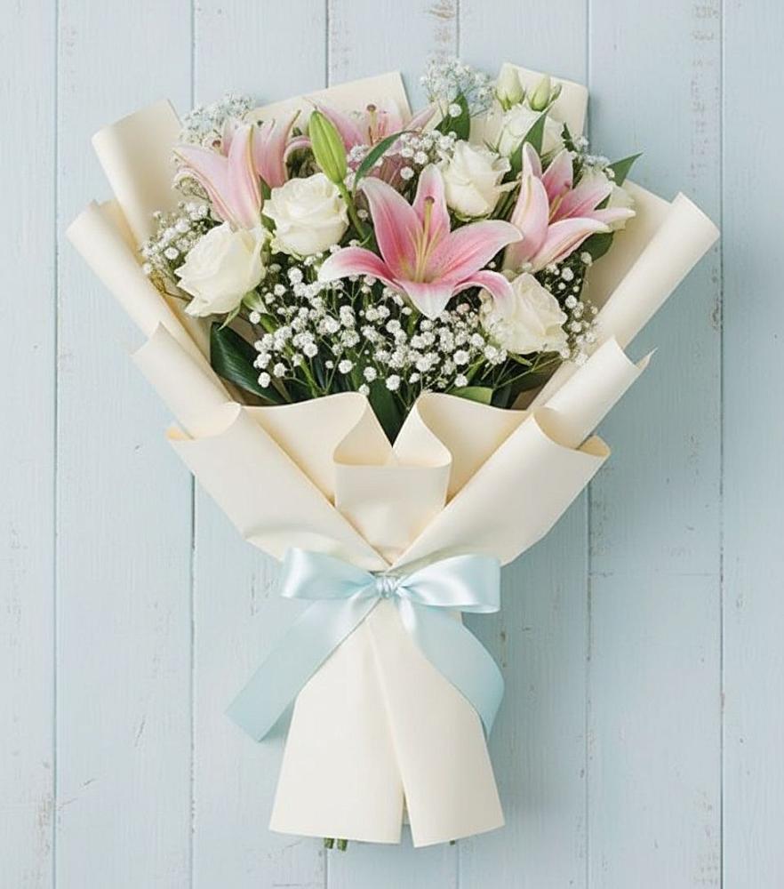 Букет цветов из: Лилии в Бродовом