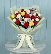 Букет цветов из:  Розы в Бродовом