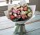 Букет цветов из: Розы, Лизиантусы и Гвоздики в Бродовом