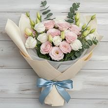 Букет цветов из:  Лизиантусы в Бродовом