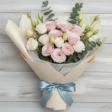 Букет цветов из:  Лизиантусы в Бродовом