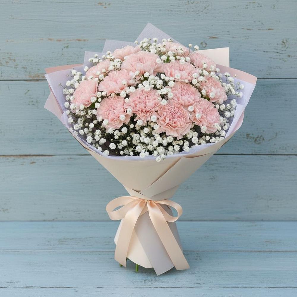 Букет цветов из: Гвоздики в Бродовом