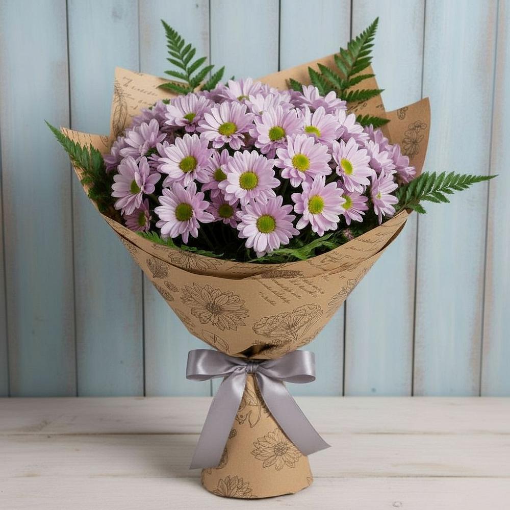 Букет цветов из: Хризантемы в Бродовом