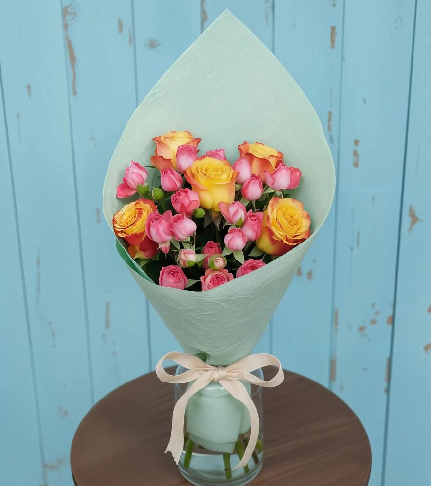 Букет цветов из: Розы в Бродовом