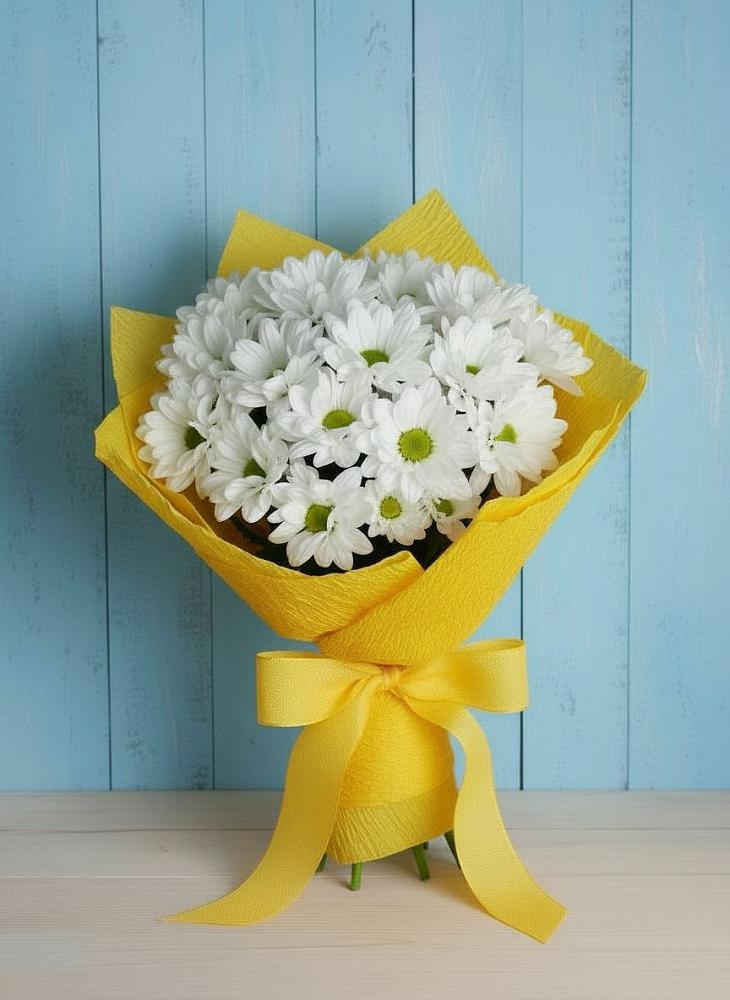 Букет цветов из: Хризантемы в Бродовом