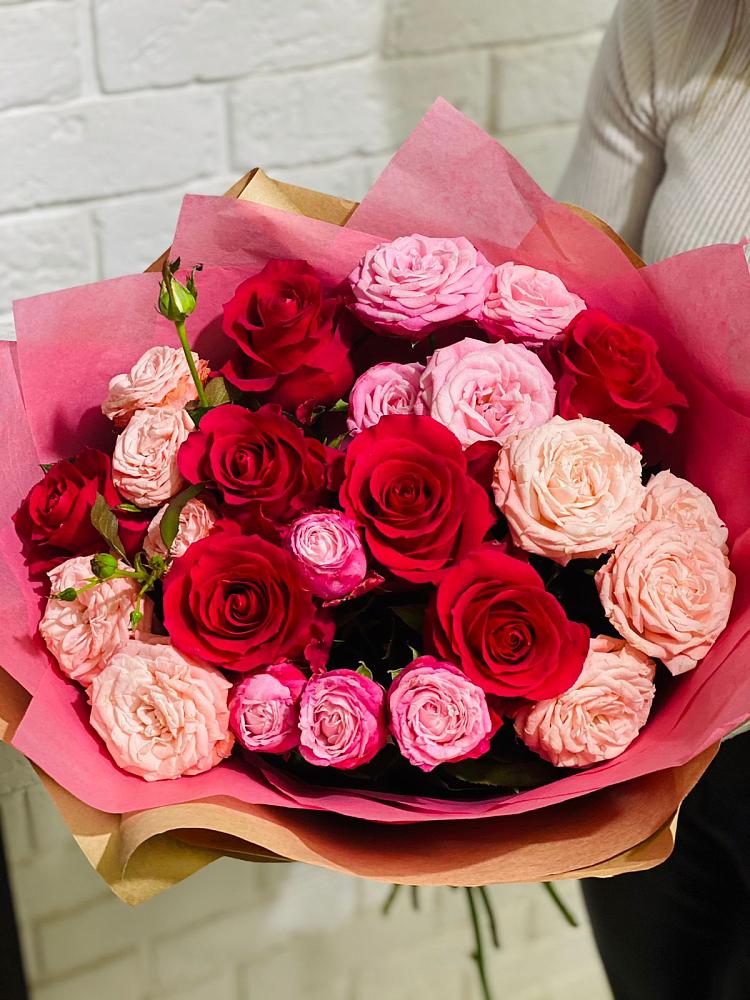 Букет цветов из: Розы в Бродовом