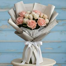 Букет цветов из:  Розы #REPLACE_PRED# Бродовом