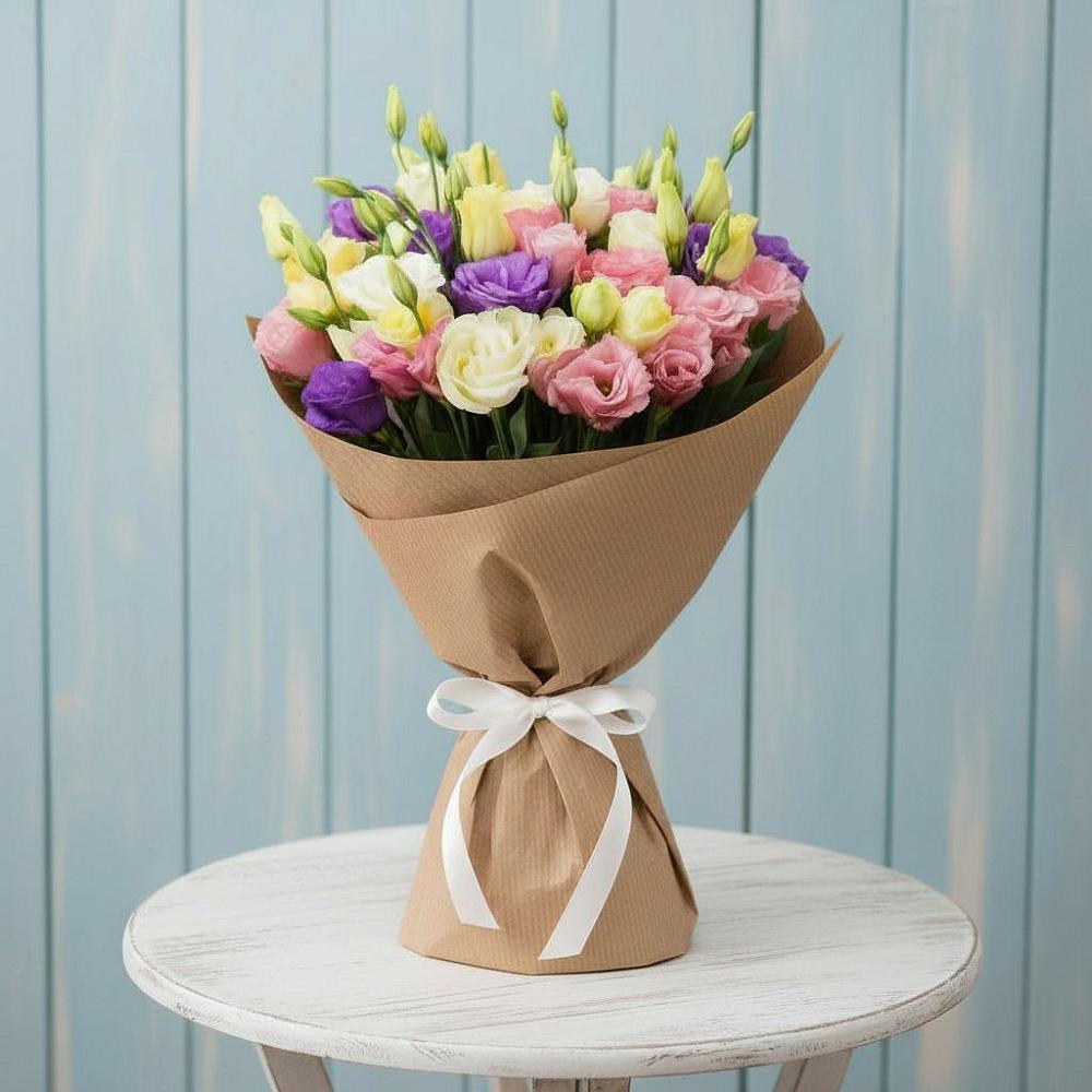 Букет цветов из: Лизиантусы в Бродовом