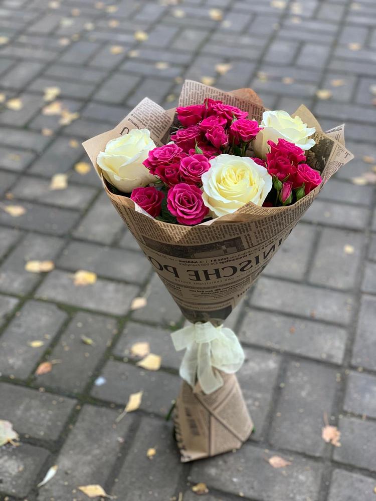 Букет цветов из: Розы в Бродовом