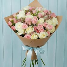 Букет цветов из:  Розы #REPLACE_PRED# Бродовом
