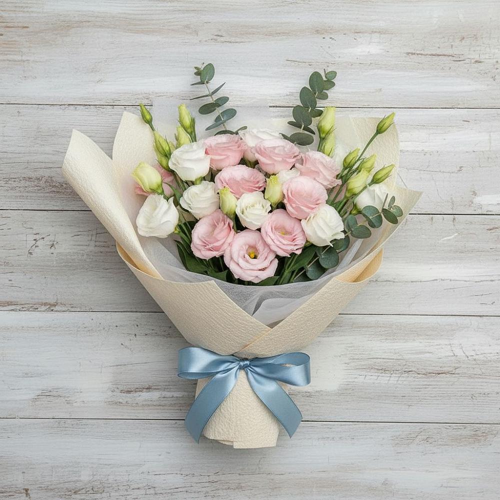 Букет цветов из: Лизиантусы в Бродовом