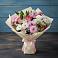 Букет цветов из: Хризантемы, Альстромерии и Розы в Бродовом